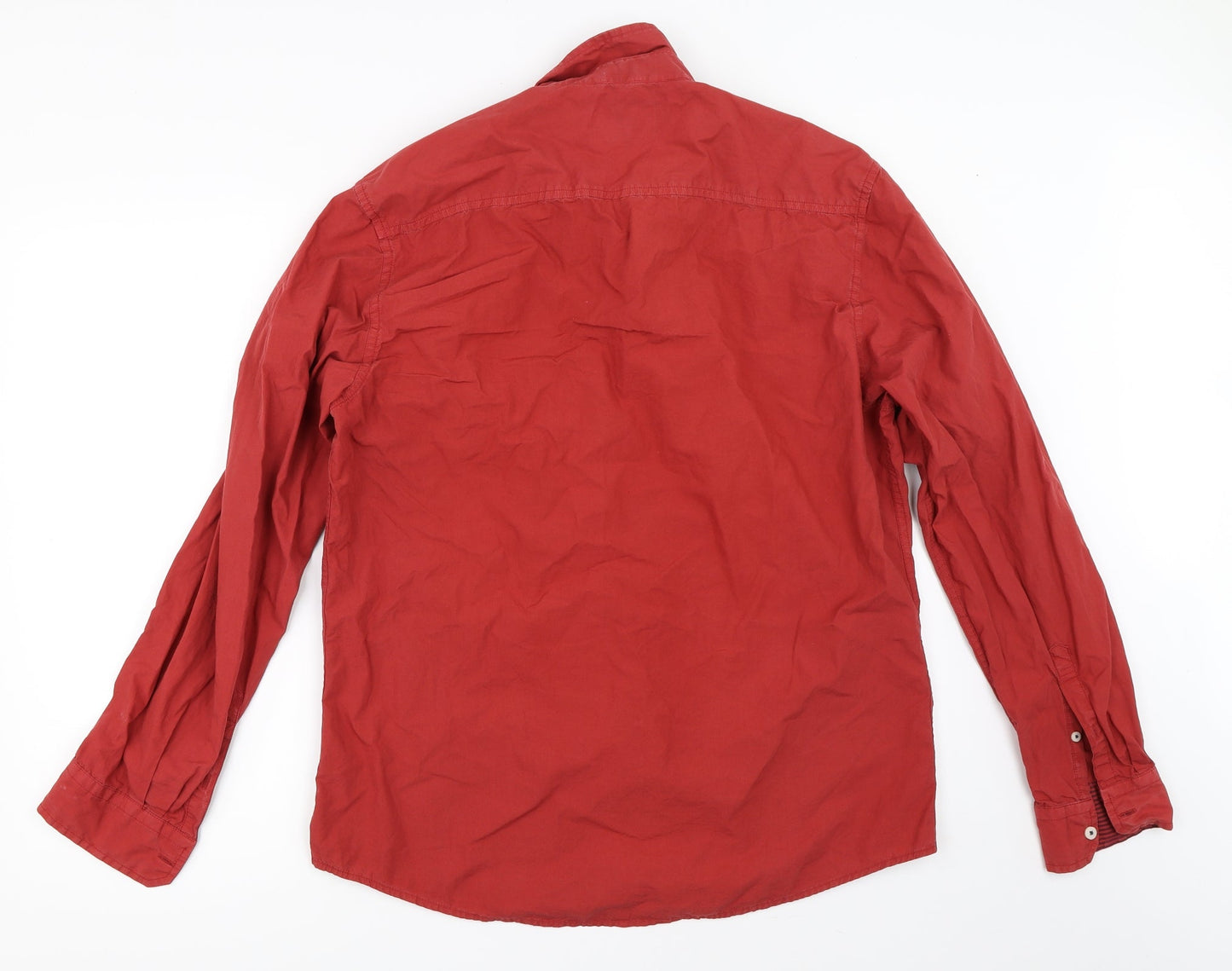 Allen Solly Mens Red    Button-Up Size 42