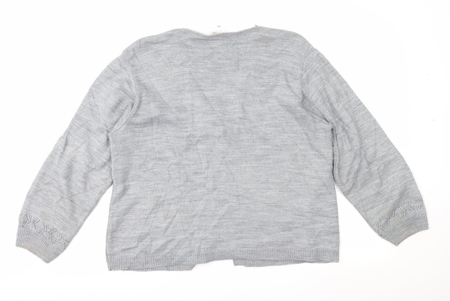 Womens UK Size M Florida Grey Pullover Jumper