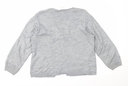 Womens UK Size M Florida Grey Pullover Jumper