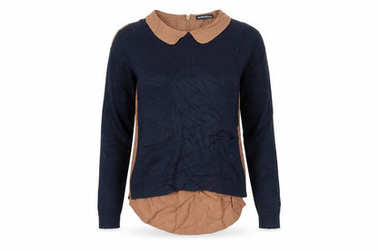 Womens UK Size 6 Warehouse Blue Pullover Jumper