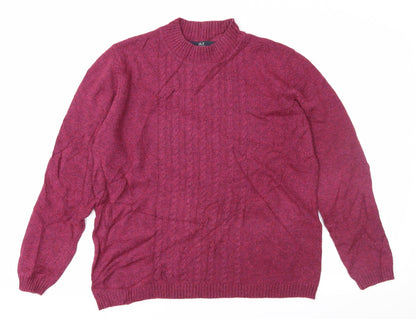 EWM Womens Purple   Pullover Jumper Size M