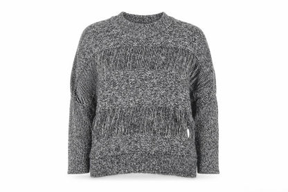 Womens UK Size 10 New Look Silver Pullover Jumper