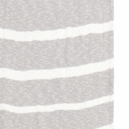 Marks and Spencer Womens Brown Striped Knit Maxi  Size 8