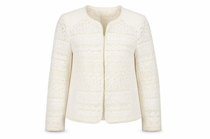 Womens UK Size 4 H&M Ivory Jacket