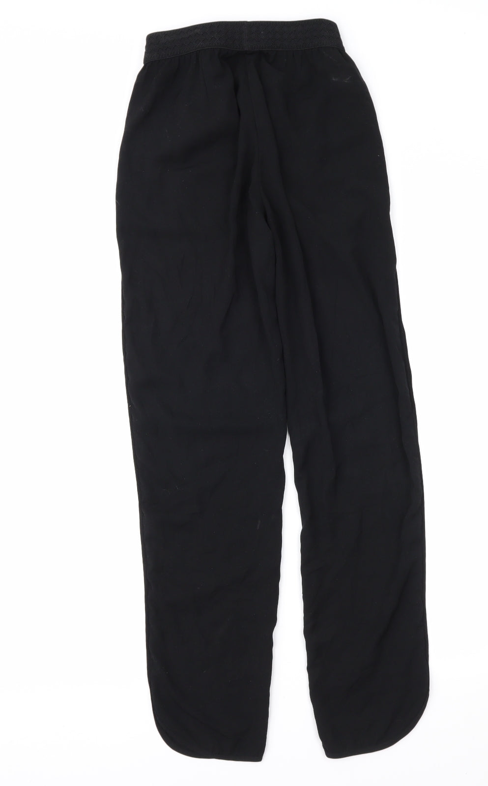 Womens UK Size 4 H&M Regular Fit  Black Trousers