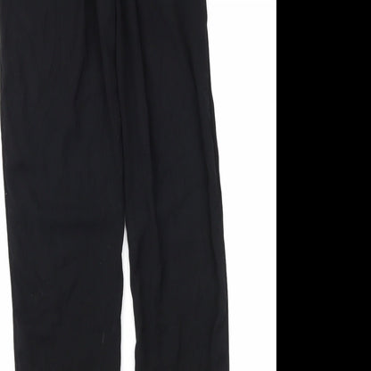 Womens UK Size 4 H&M Regular Fit  Black Trousers