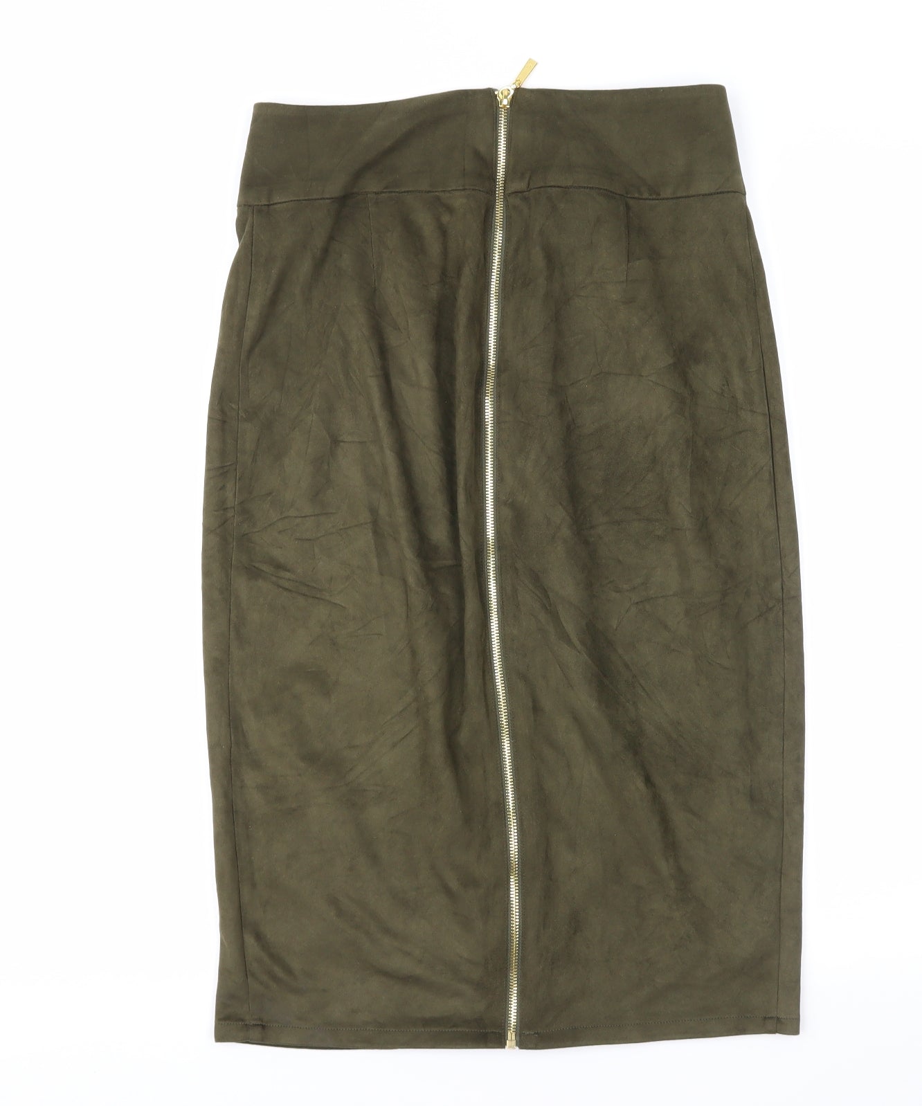 Mistress Rocks Womens Green   Straight & Pencil Skirt Size M