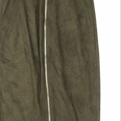 Mistress Rocks Womens Green   Straight & Pencil Skirt Size M