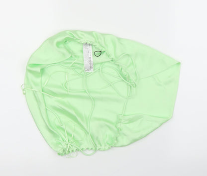 Womens UK Size L Zara Green Basic Blouse