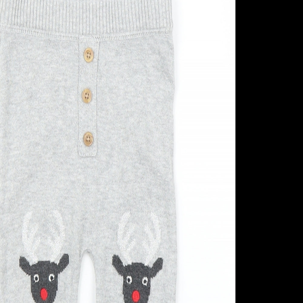 Very Boys Grey   Sweatpants Leggings Size 6-9 Months