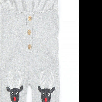 Very Boys Grey   Sweatpants Leggings Size 6-9 Months
