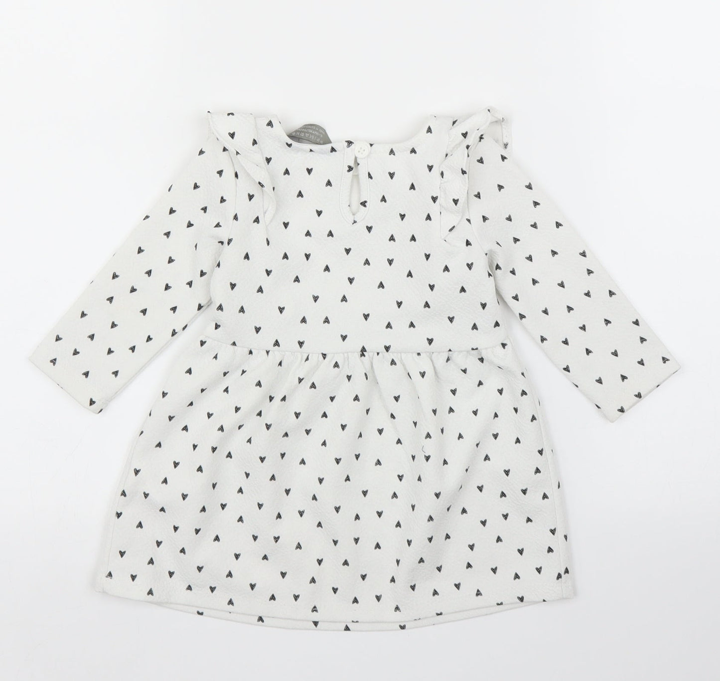 Primark Girls White   A-Line  Size 6-9 Months