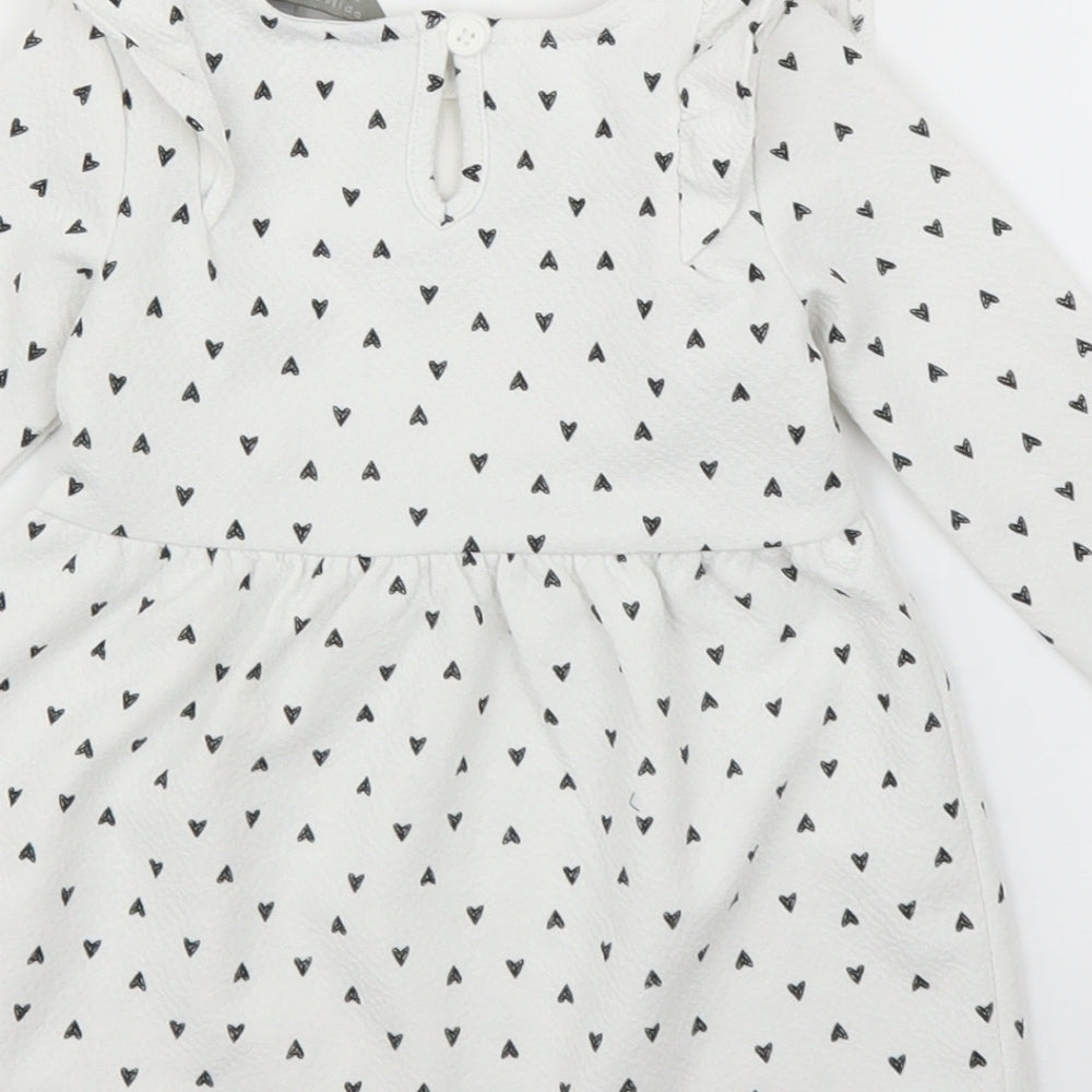 Primark Girls White   A-Line  Size 6-9 Months
