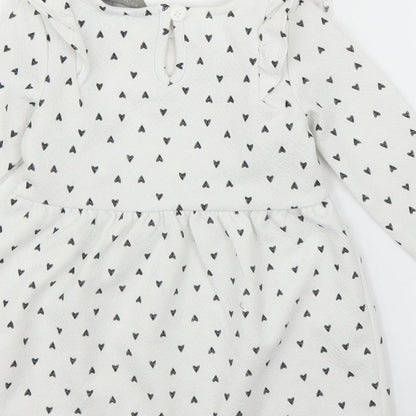 Primark Girls White   A-Line  Size 6-9 Months