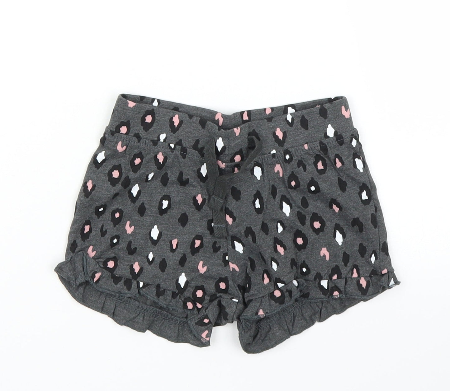 Primark Girls Grey Animal Print  Capri Leggings Size 9 Months  - Shorts