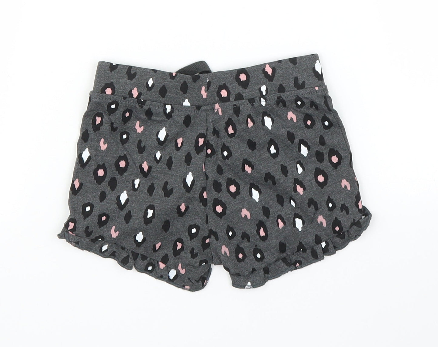 Primark Girls Grey Animal Print  Capri Leggings Size 9 Months  - Shorts