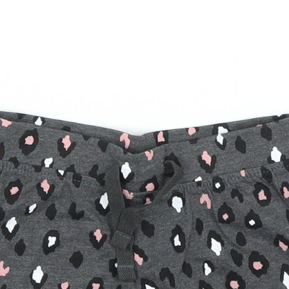 Primark Girls Grey Animal Print  Capri Leggings Size 9 Months  - Shorts
