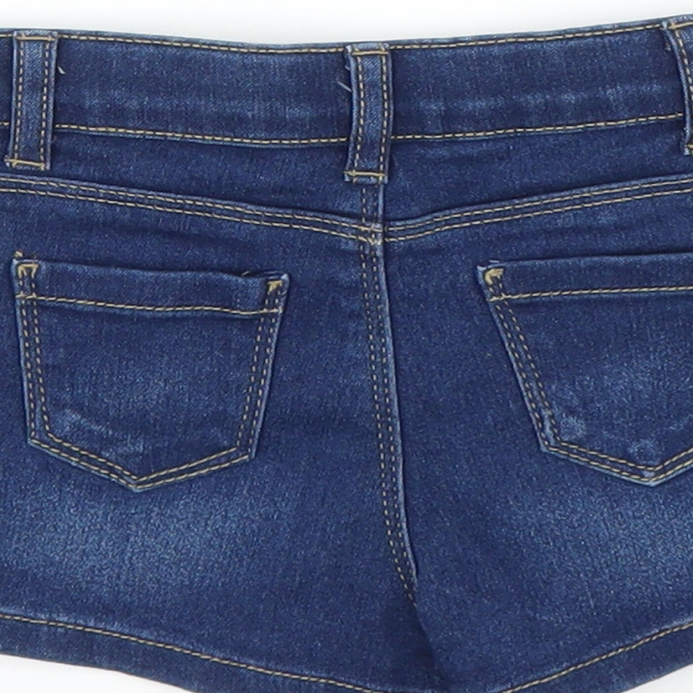 Primark Girls Blue  Denim Capri Jeans Size 9 Months