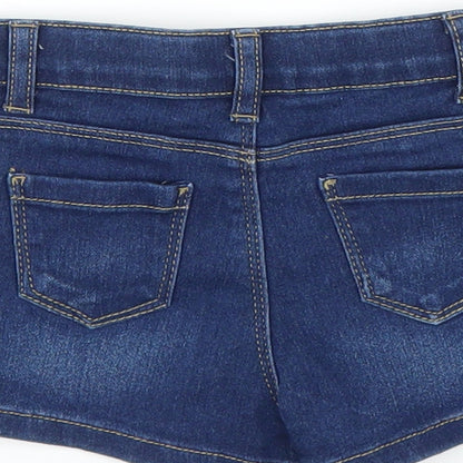 Primark Girls Blue  Denim Capri Jeans Size 9 Months