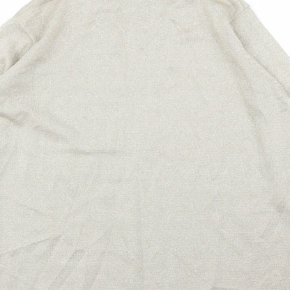 Womens UK Size L BM Gold Pullover Jumper