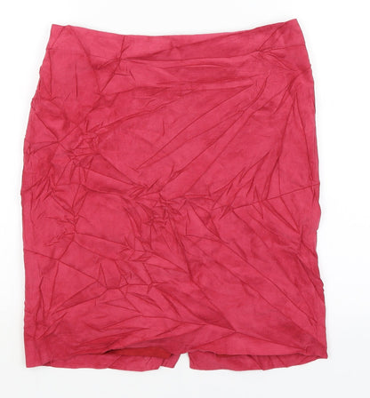 French Connection Womens Red   Straight & Pencil Skirt Size 8