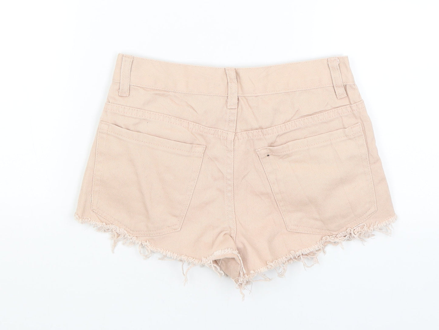 FOREVER 21 Womens Pink   Hot Pants Shorts Size 4