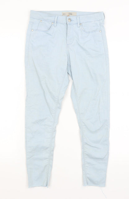 Topshop Womens Blue   Skinny Jeans Size 28 in L24 in