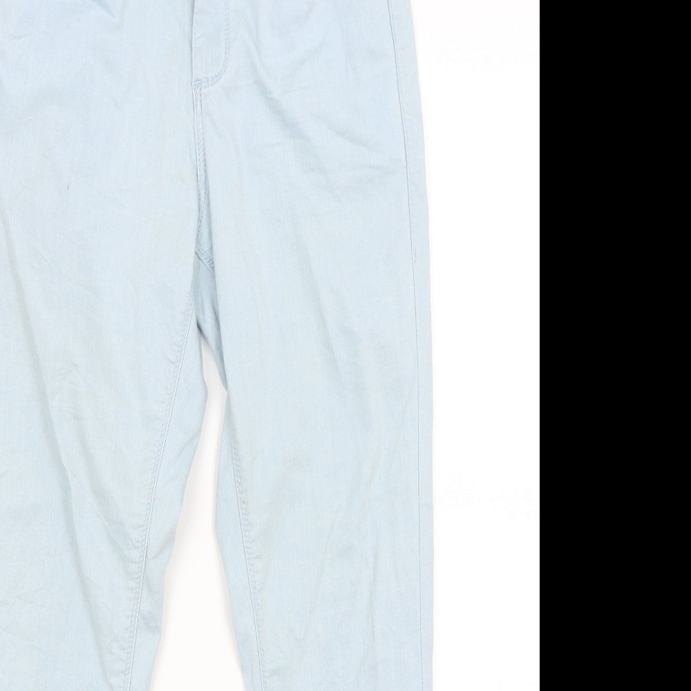 Topshop Womens Blue   Skinny Jeans Size 28 in L24 in