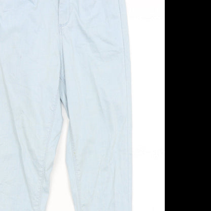 Topshop Womens Blue   Skinny Jeans Size 28 in L24 in