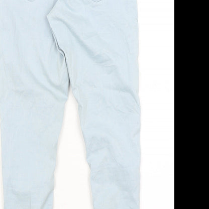 Topshop Womens Blue   Skinny Jeans Size 28 in L24 in