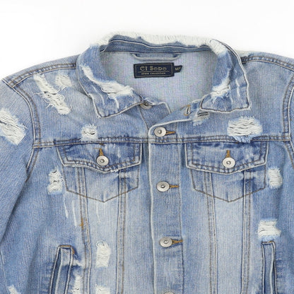 Womens UK Size M CI SONO Blue Jacket