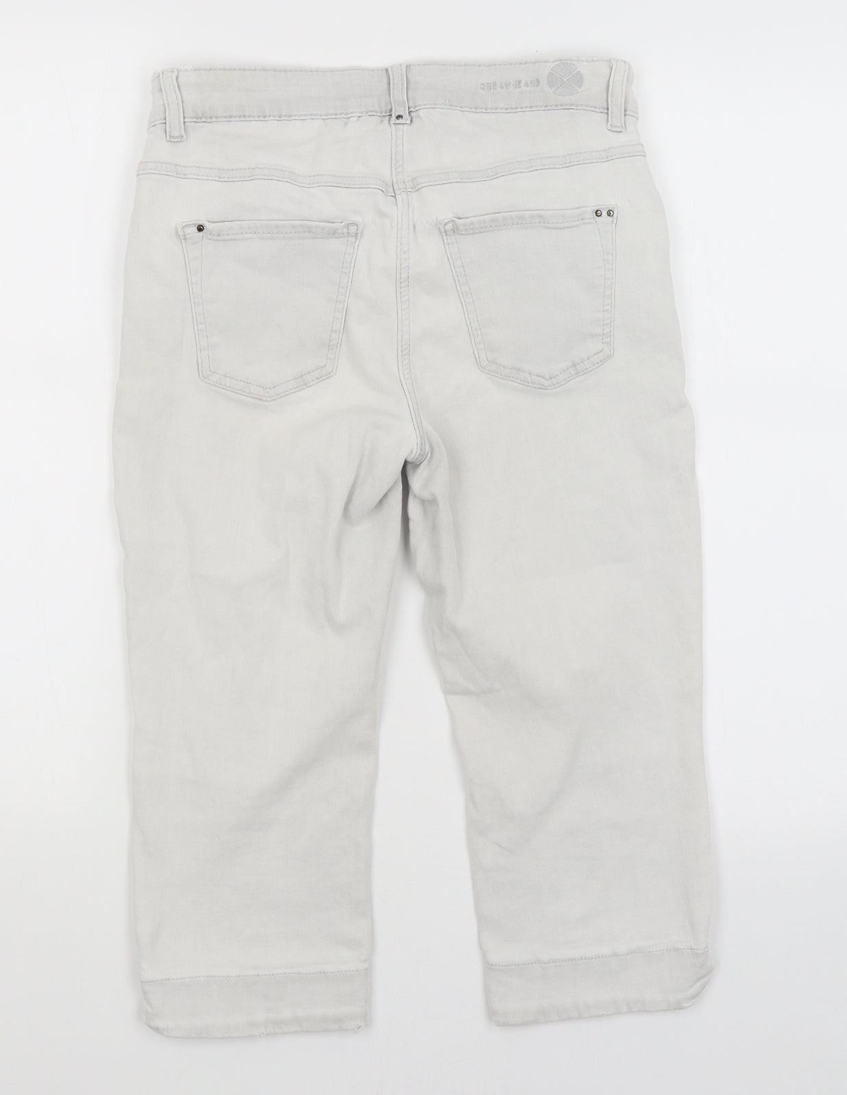 Dream Jeans Womens White   Bermuda Shorts Size 8