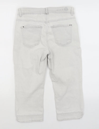 Dream Jeans Womens White   Bermuda Shorts Size 8