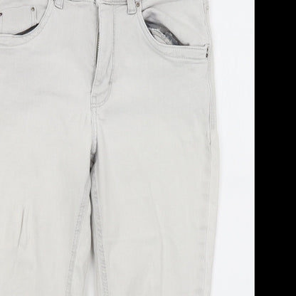 Dream Jeans Womens White   Bermuda Shorts Size 8