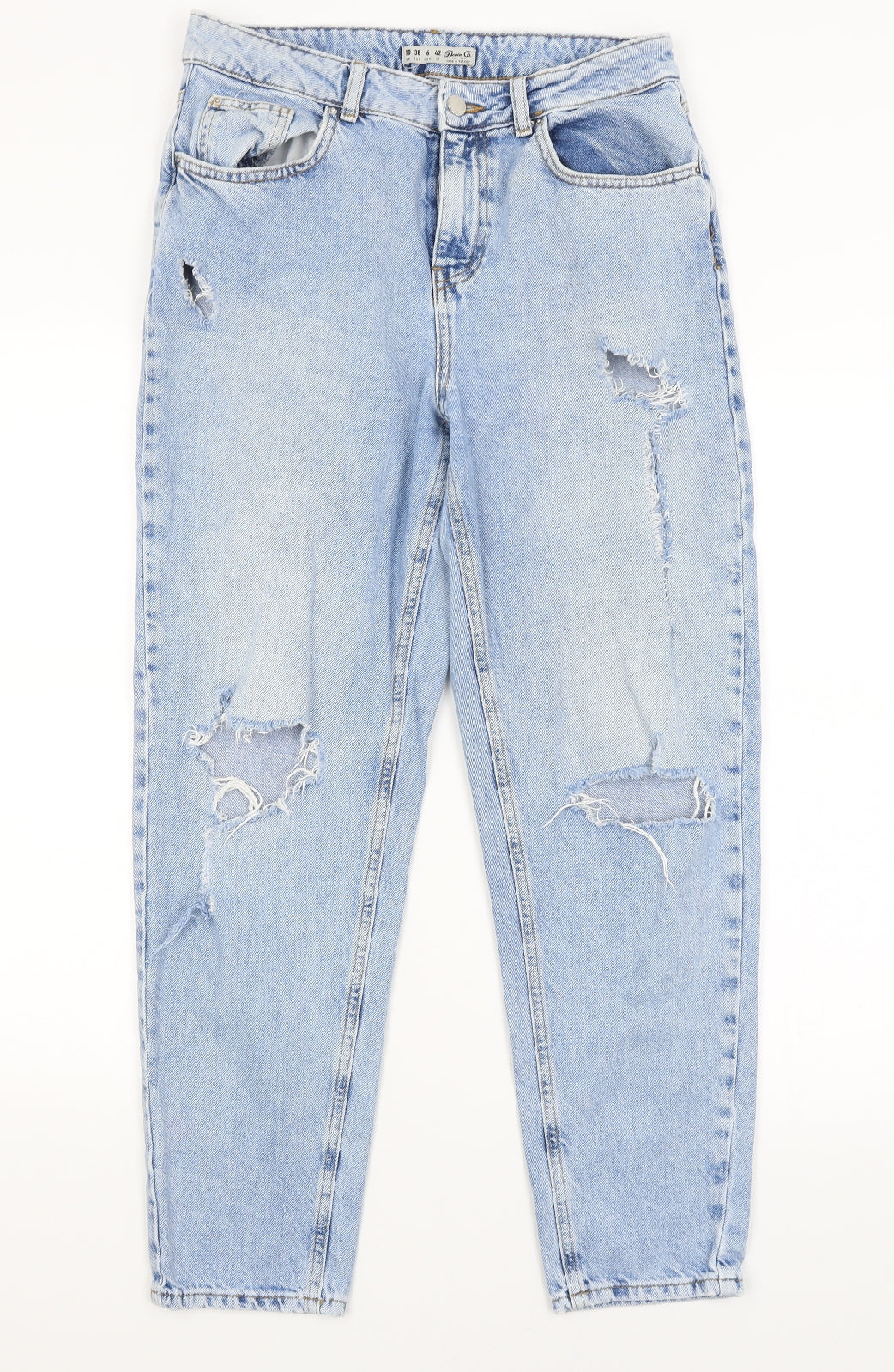 Denim Co Womens Blue   Skinny Jeans Size 10 L27 in