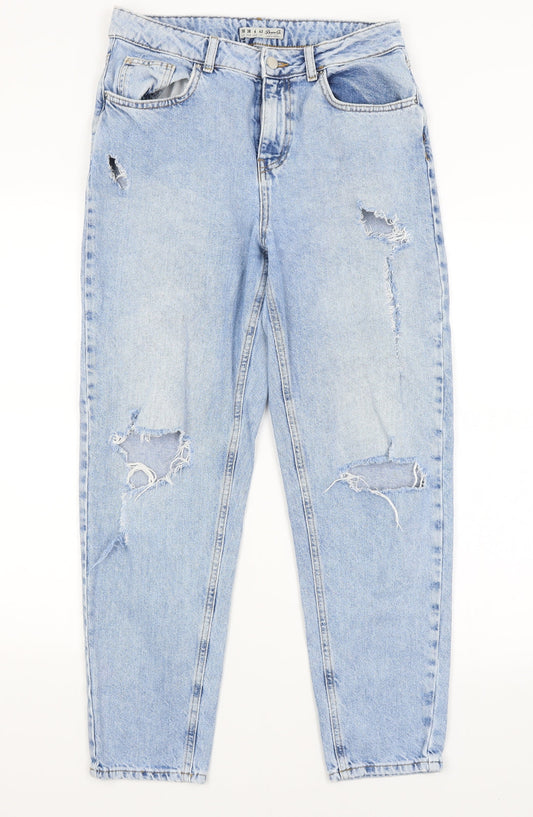 Denim Co Womens Blue   Skinny Jeans Size 10 L27 in