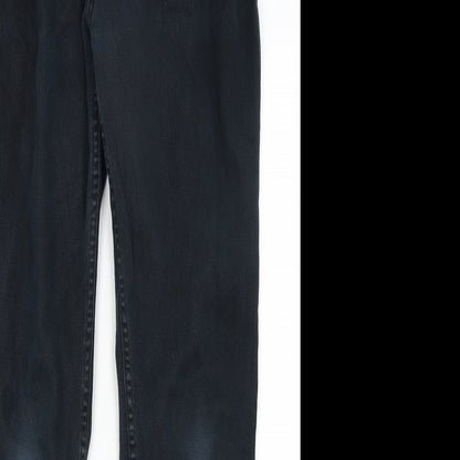 Denim Co Mens Blue   Straight Jeans Size 32 in L30 in