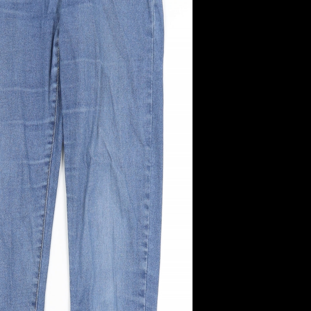 Denim Co Womens Blue   Skinny Jeans Size 14 L30 in