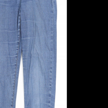 Denim Co Womens Blue   Skinny Jeans Size 14 L30 in