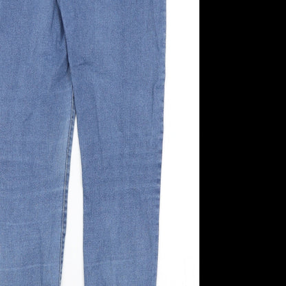 Denim Co Womens Blue   Skinny Jeans Size 14 L30 in
