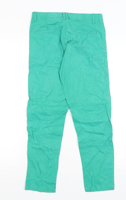 Pepperts Girls Green   Capri Trousers Size 10 Years