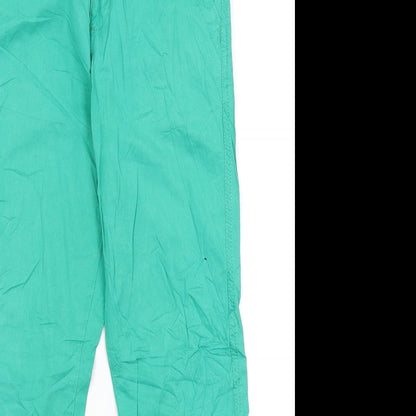 Pepperts Girls Green   Capri Trousers Size 10 Years