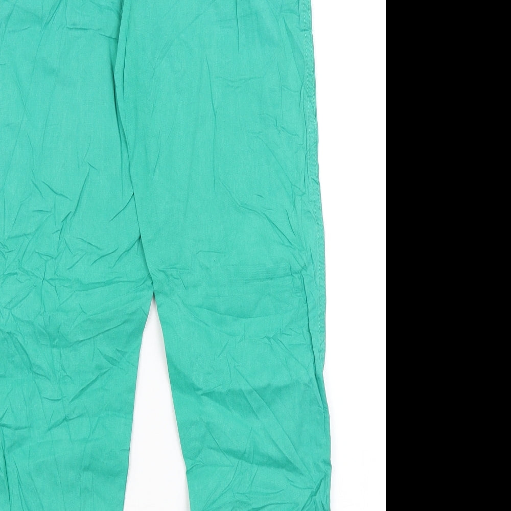 Pepperts Girls Green   Capri Trousers Size 10 Years