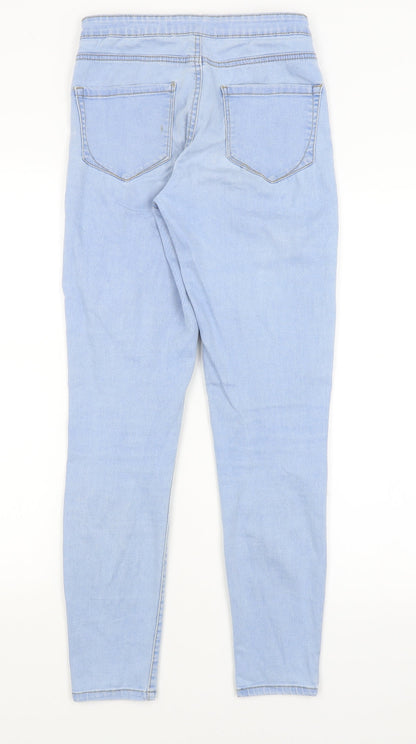 Denim Co Womens Blue   Skinny Jeans Size 10 L27 in