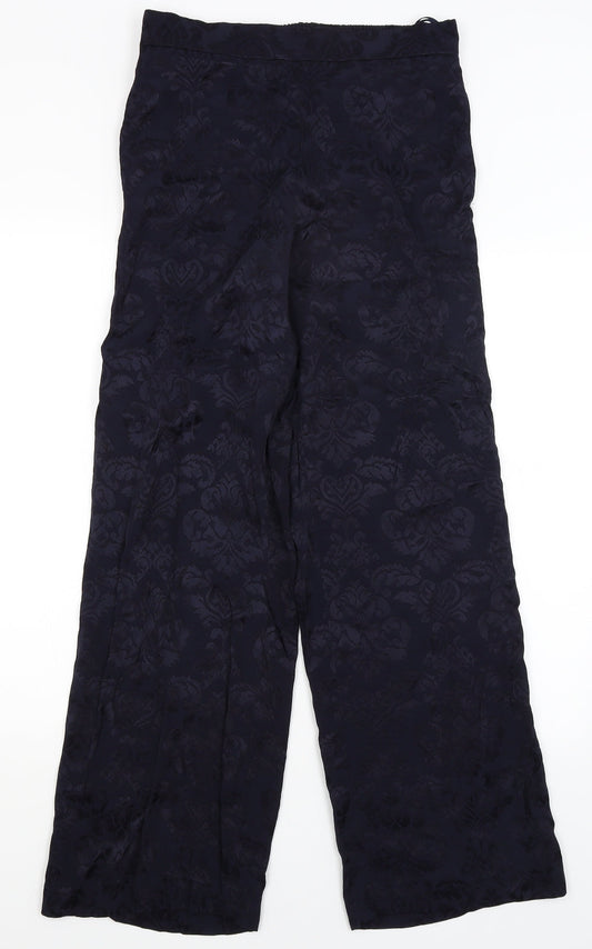 Womens UK Size 12 River Island Regular Fit  Blue Trousers