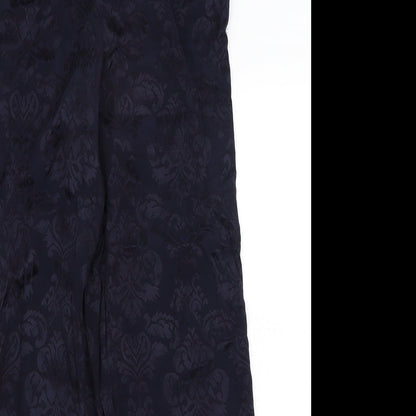 Womens UK Size 12 River Island Regular Fit  Blue Trousers