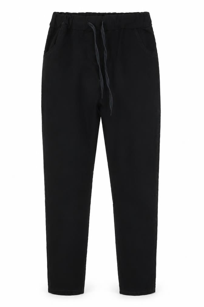Womens UK Size 10 Preworn Regular Fit  Black Trousers