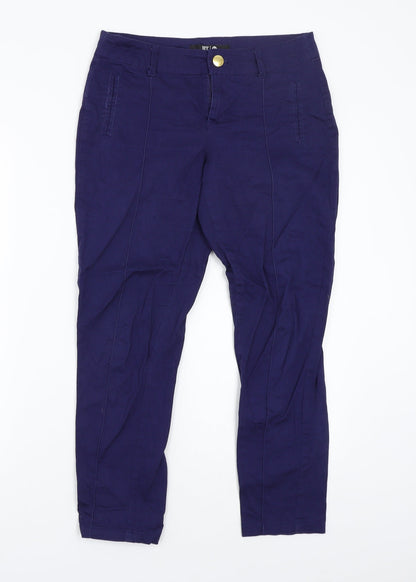 MRP Womens Blue   Skinny Jeans Size 34 L25 in
