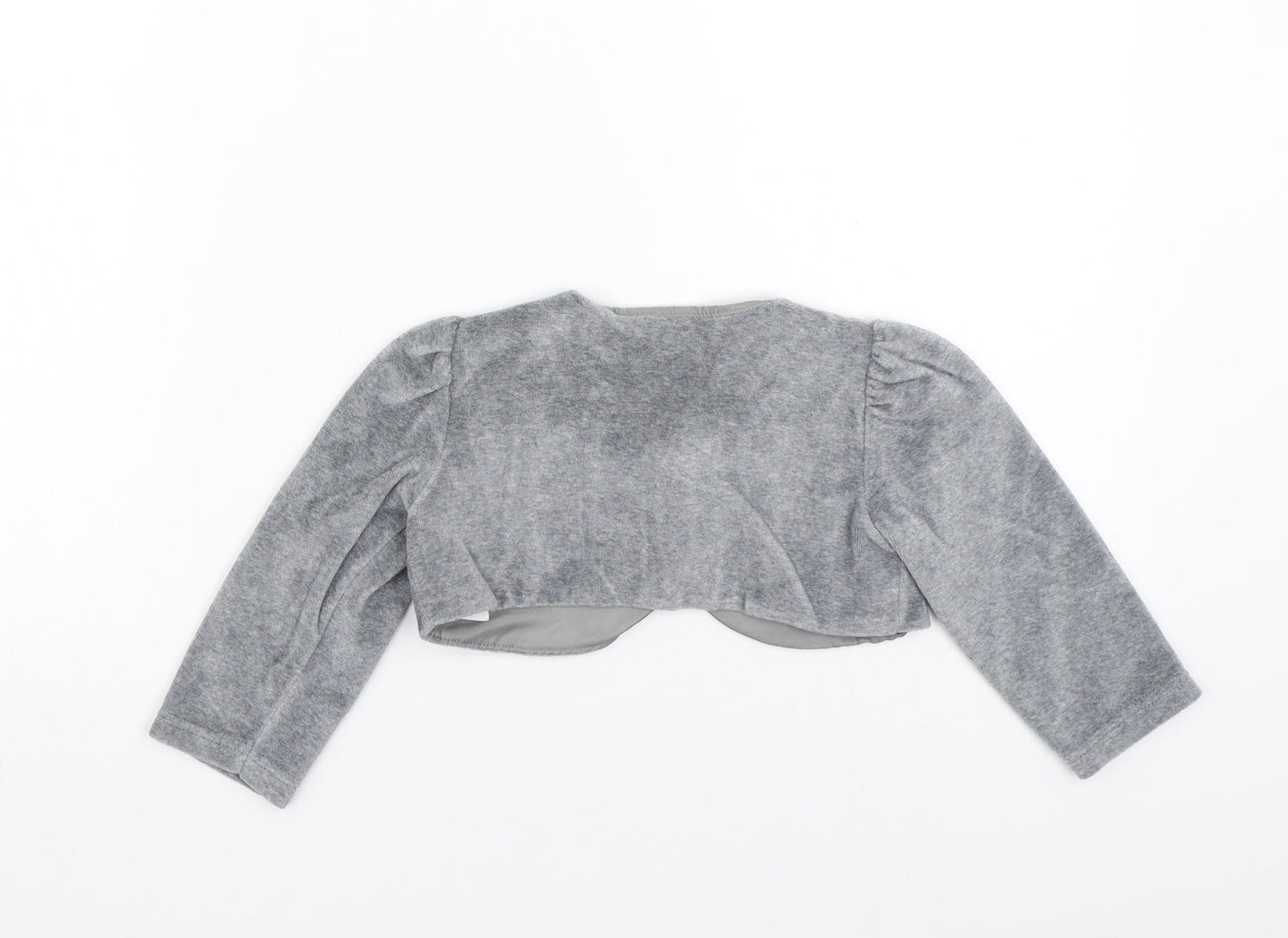Babylon Girls Grey   Cardigan Jumper Size 2 Years