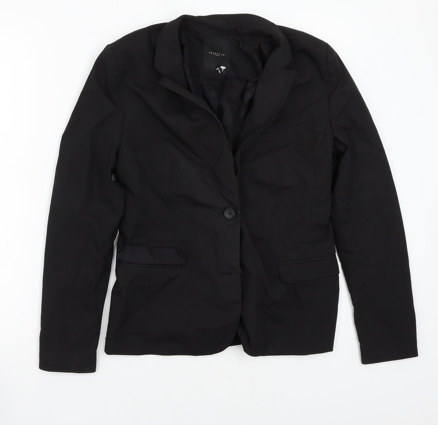 Selected Femme Womens Black   Jacket Blazer Size 36